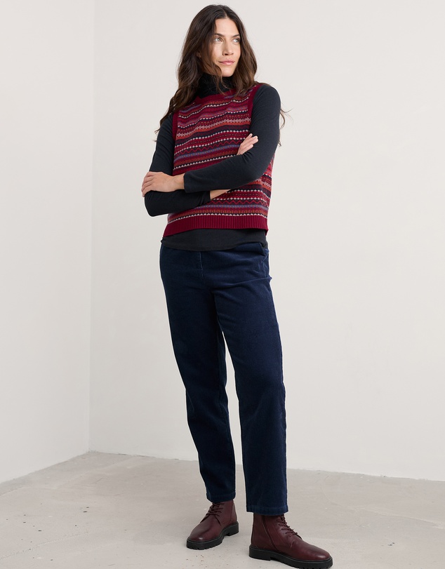 Seasalt - Seasalt Cornwall Red Percella Cove Vest