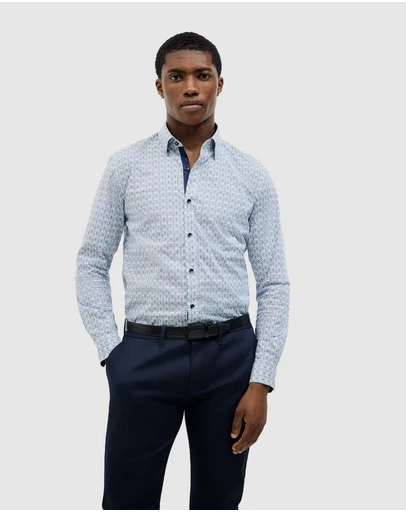 Politix - Dylan Damask Print Shirt