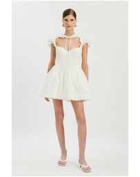 Bardot - Allington Broderie Mini Dress