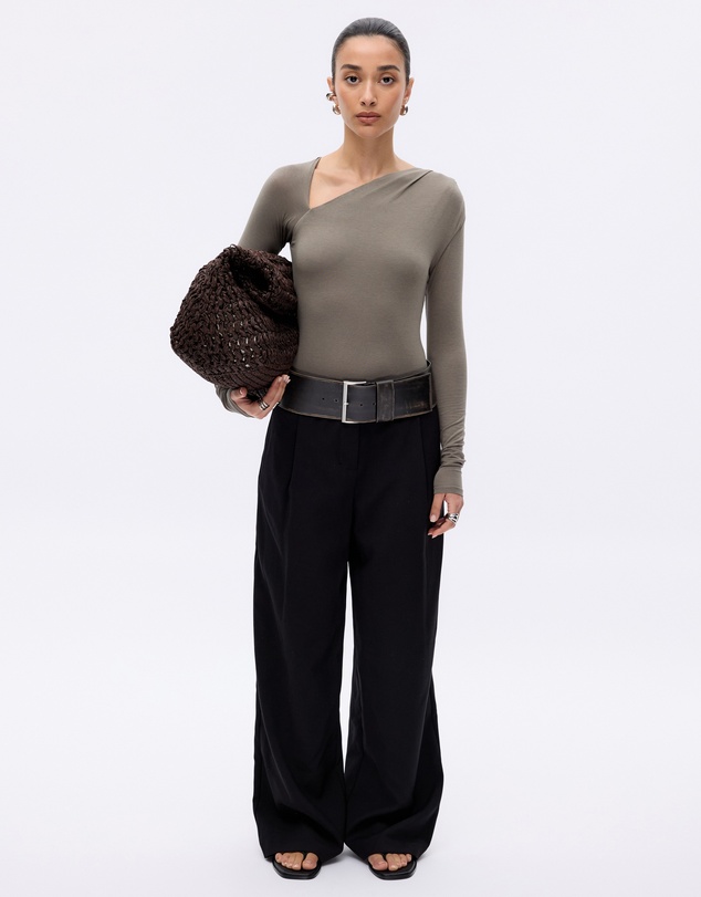 Minima Esenciales - Sienna Draped Bodysuit