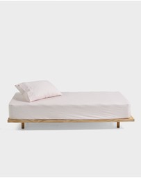 Linen House Kids - Daisy Meadow Fitted Sheet + Pillowcase Set