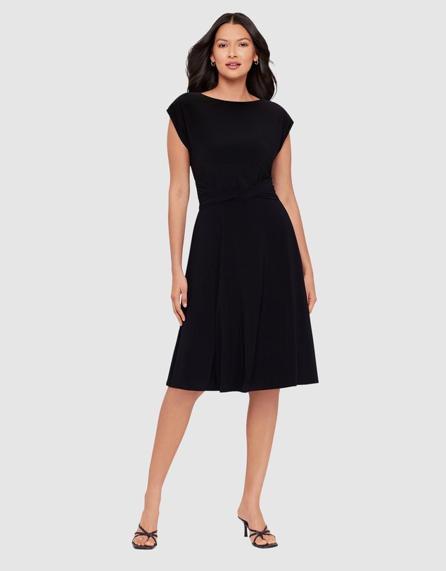 Miraclesuit Shapewear - Auri Cap Sleeve A-Line Shaping Dress