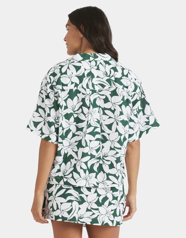 Roxy - Womens Khloe Salty Water Short Sleeve Shirt