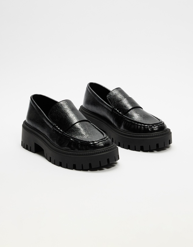 TOPSHOP - Cecil Chunky Cleated Sole Loafers
