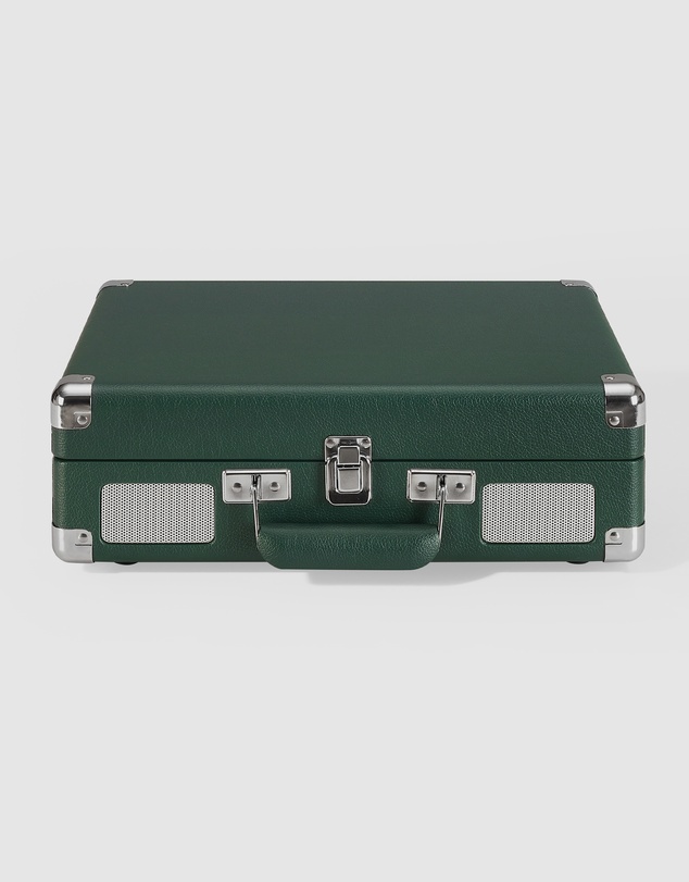 Crosley - Crosley Cruiser Bluetooth Portable Turntable - Emerald Green