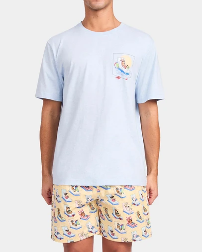 Mitch Dowd - Mitchdowd Doggy Loungin Short Sleeve Cotton Pyjama Set