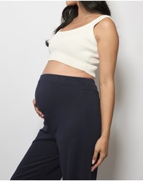 Soon Maternity - Harriette Wide Cotton Pants