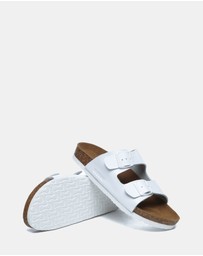 EVERAU - EverAU Ugg Mick Sandal Slides Cow Suede Upper Sandals