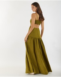 Amelius - Nathalie Linen Maxi Dress