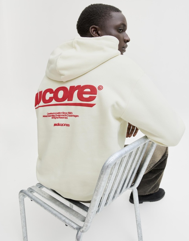 Jack & Jones - Club Back Print Sweat Hoodie