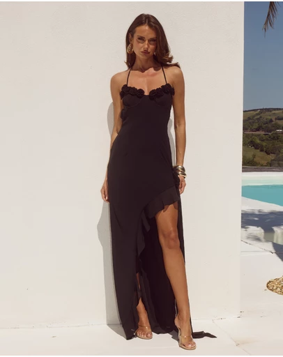 Runaway the Label - Jionni Ruffle Maxi Dress