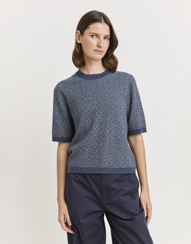 Toorallie - Matrix Knit Top