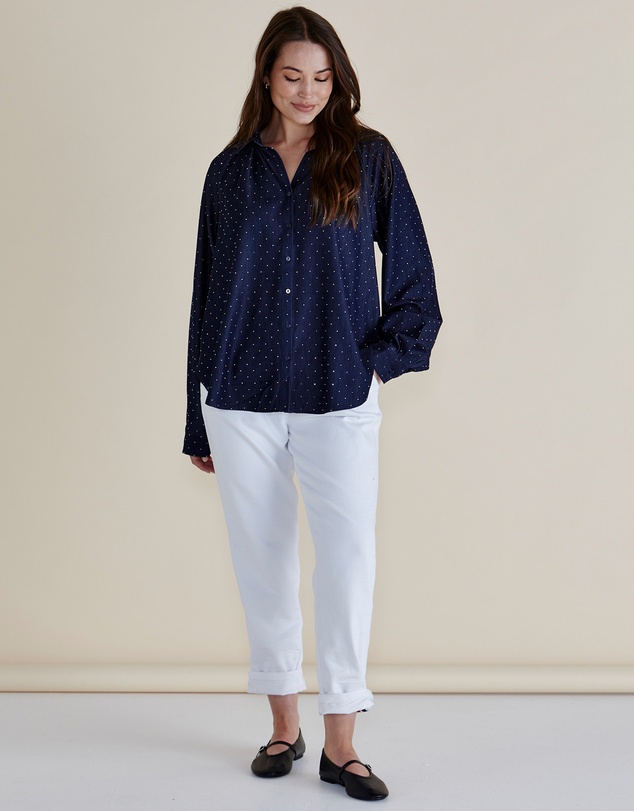 Betty Basics - Lizza Embellished Shirt