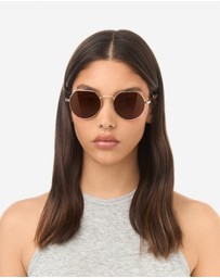 Hawkers Co - HAWKERS - Polarized Gold Brown AURA  Sunglasses for Men and Women UV400