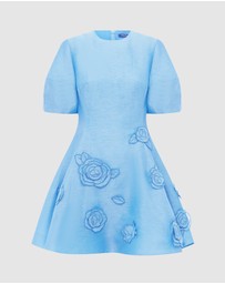 LEO LIN - Simona Applique Mini Dress
