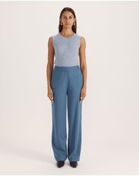 SABA - Celeste Wool Straight Leg Pant