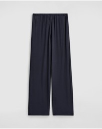 COS - Fluid Jersey Wide-Leg Trousers