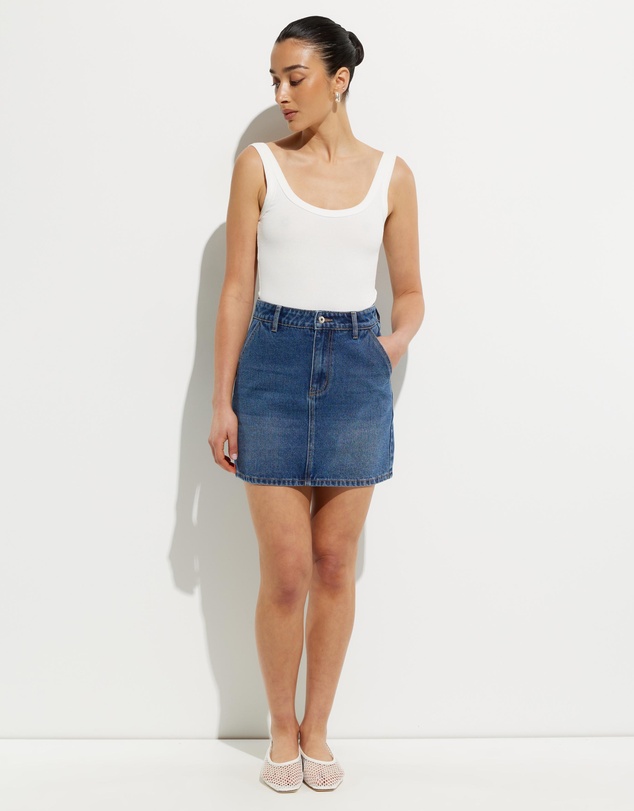 Calli - Alex Denim Skirt