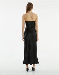 Third Form - Crush Bias Strapless Dress