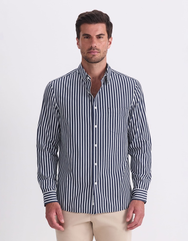 Sportscraft - Ryan Long Sleeve Stripe Shirt