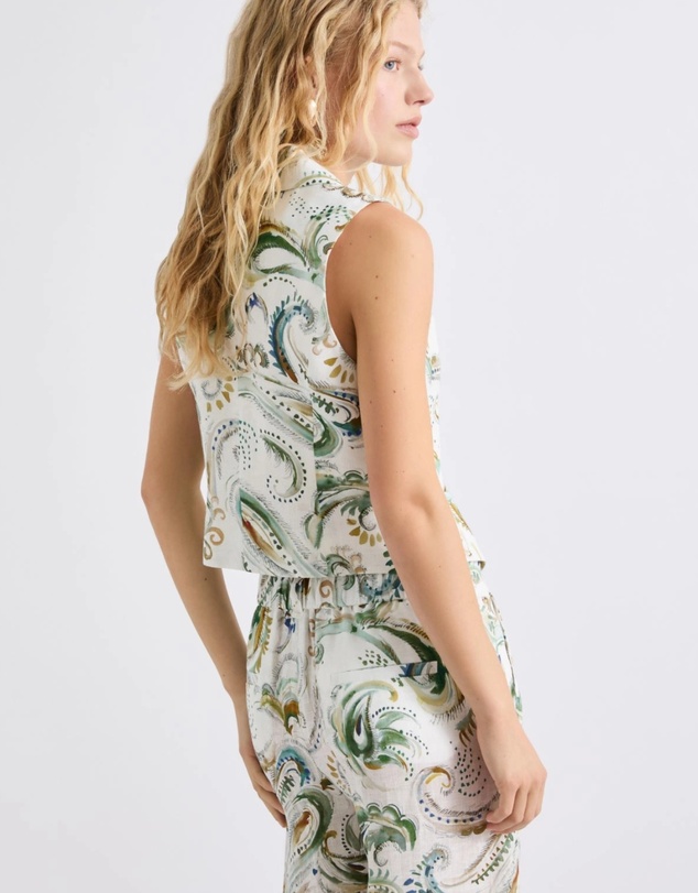 Marella - Verdant Muse Waistcoat