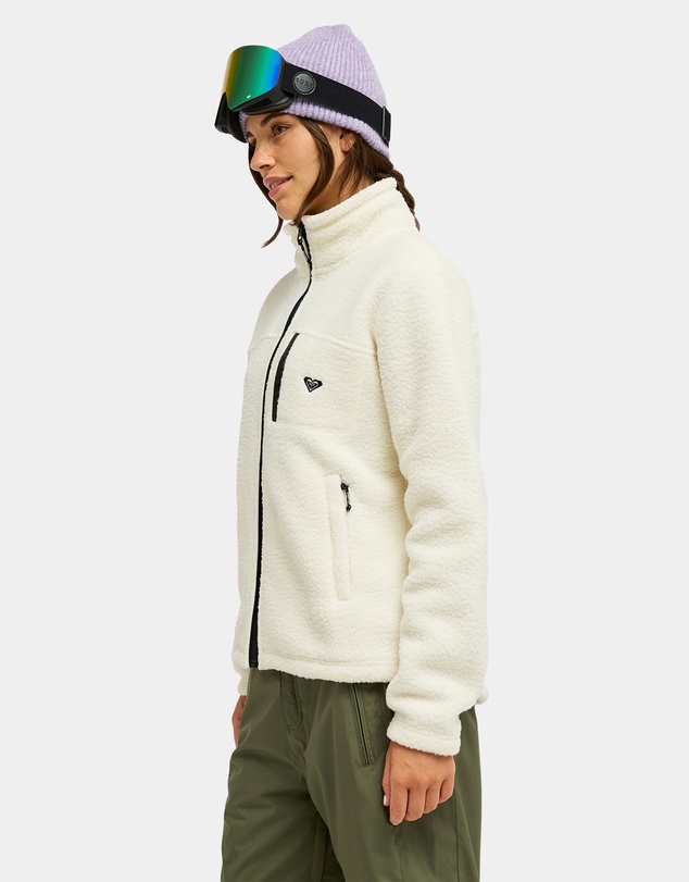 Roxy - Womens Alabama Full Zip Solid Technical Fleece