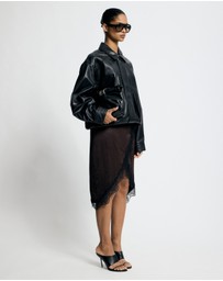 Lover - Thea Lace Trim Wrap Skirt