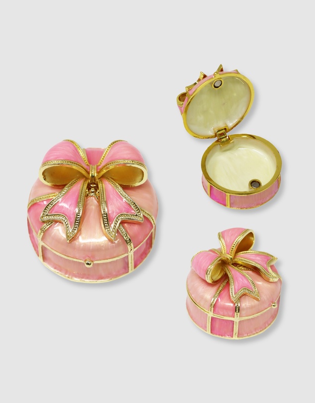 Pink Poppy - Blush & Gold Trinket Box Bundle