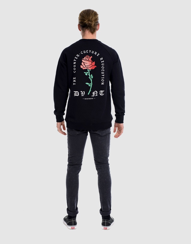 DVNT - Barbed Rose Crewneck
