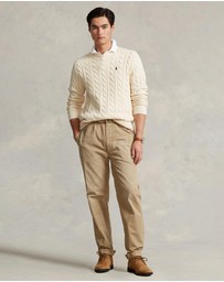 Polo Ralph Lauren - ICONIC EXCLUSIVE - Driver Cable Knit Long Sleeve Sweater