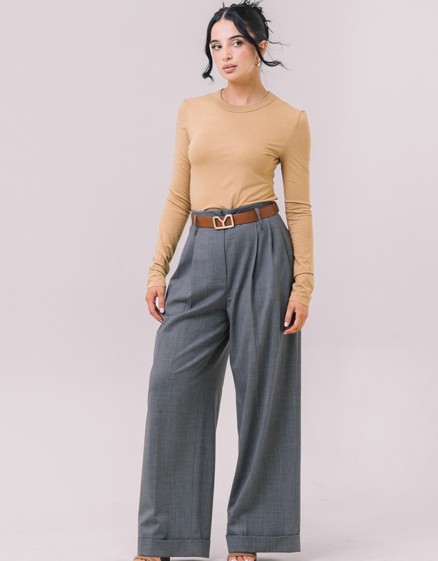 Youmsara - The Valenza Wool–Silk Trouser
