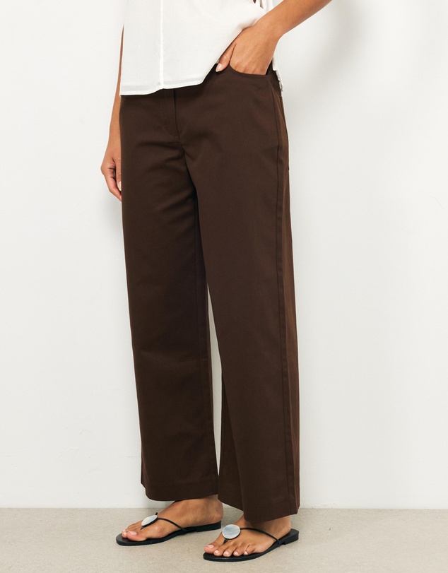 AERE - Nancy Cotton Twill Pants