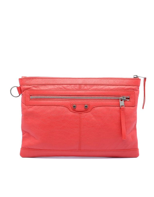 Pre-Loved by Azura Reborn - Pre-Loved Lambskin Motocross Classic Clip M Clutch