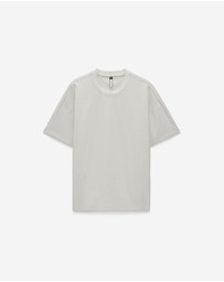 Calibre - Loose Fit Crepe T-shirt Light Grey