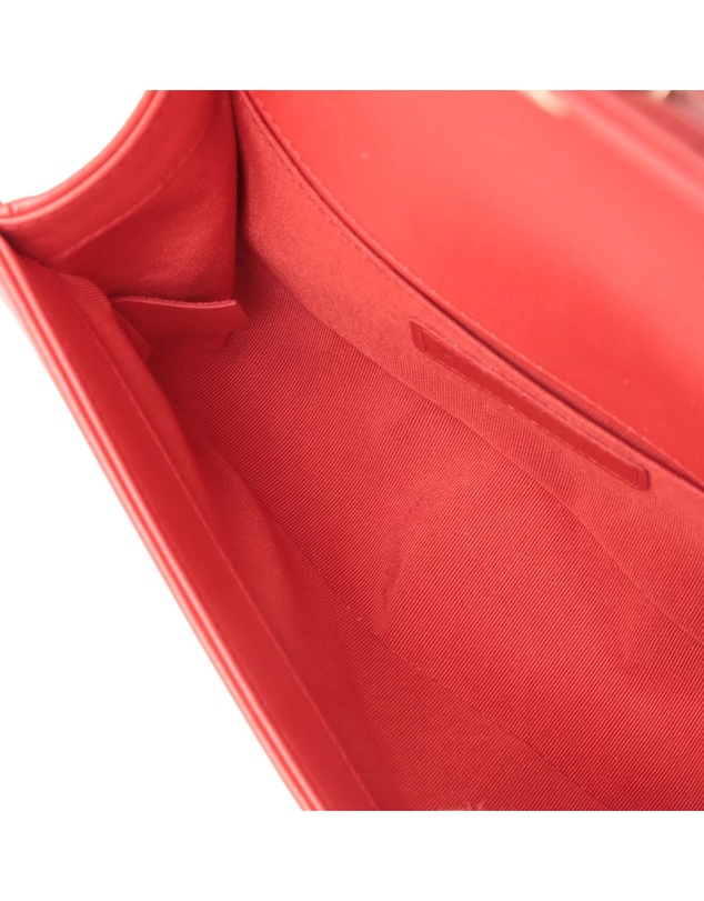 Pre-Loved by Azura Reborn - Pre-Loved Small Straw and Lambskin Boy Flap