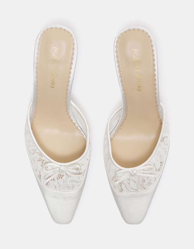 For Love & Lemons - Beatrice Lace Mules