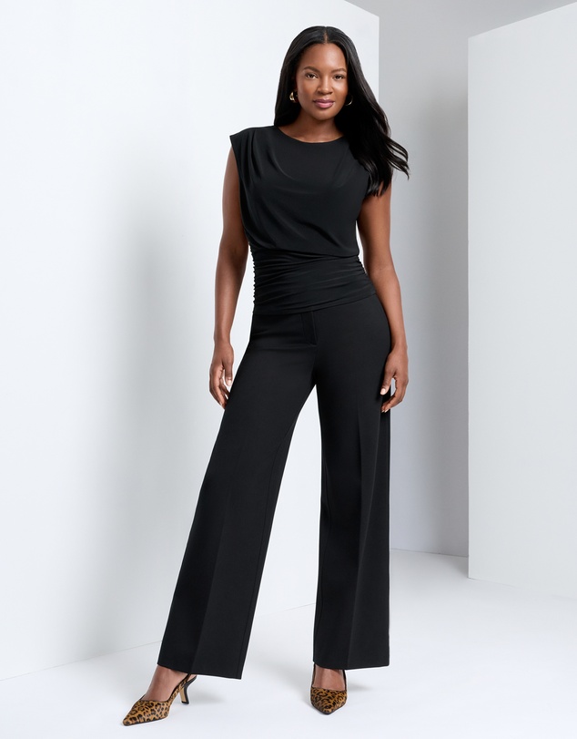 Miraclesuit Shapewear - Mirasculpt Tummy Control Wide Leg Pants