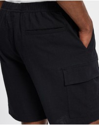 Staple Superior - Outrider Linen Blend Shorts
