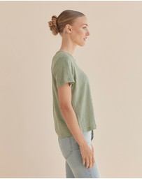 Amelius - Coogee Linen Crew Neck Tee