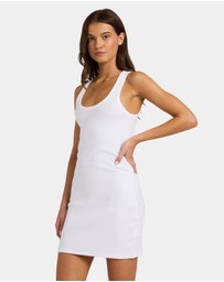 Roxy - Womens Base Rib Dress Mini Dress