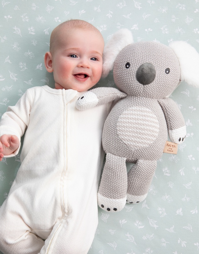 Living Textiles - Knitted Toy - Keith the Koala