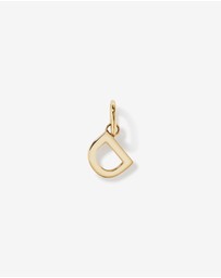 Michael Hill - Letter D Initial Pendant in 10kt Yellow Gold