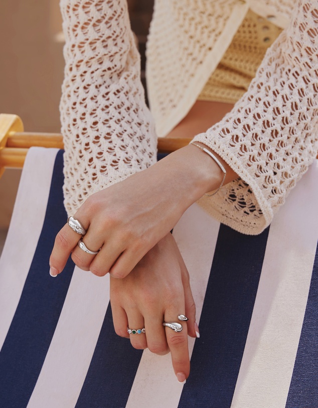 Ania Haie - Silver Bold Dome Ring