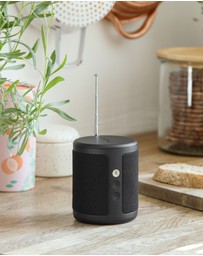 Kreafunk - Kreafunk Dabbie Dab+/Fm Radio W/ Bluetooth - Black