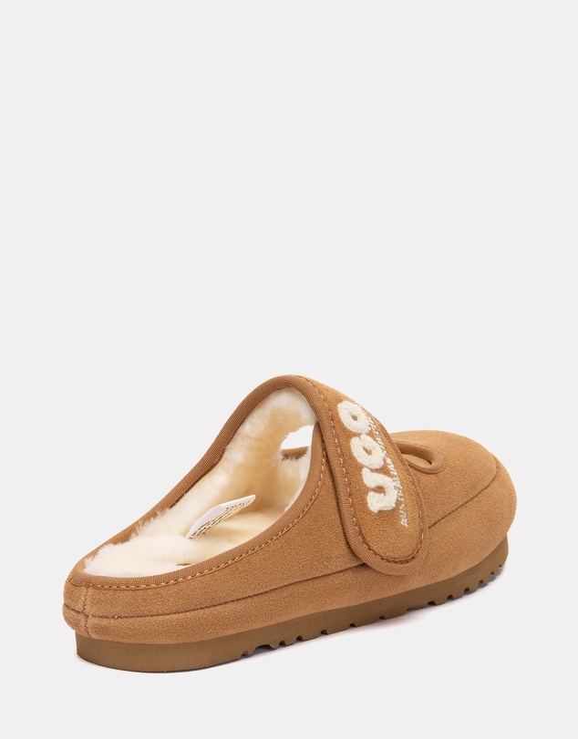 EVERAU - Australian Shepherd Ugg Velly Cow Suede Upper House Shoes