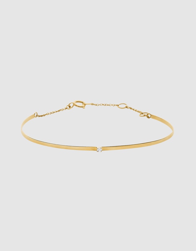 Luna Rae - Solid Gold - Horizon Bangle