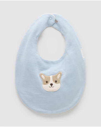Purebaby - Puppy Bib-Babies