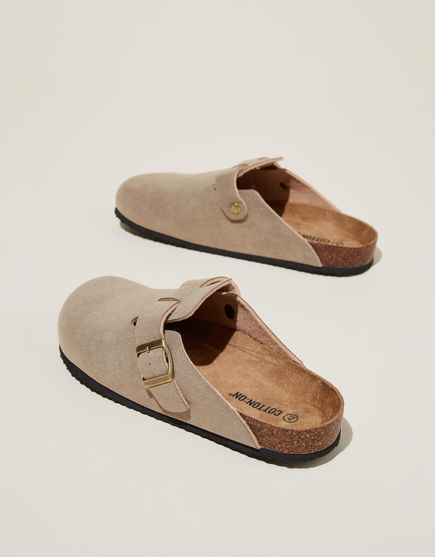 Cotton On - Closed Toe Buckle Slide