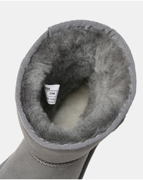 EVERAU - EverAU Ugg Short Classic Double Faced Sheepskin Upper UGG Boots