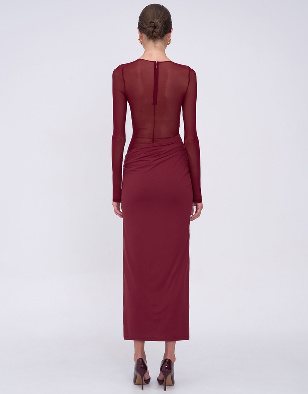 Suboo - Auguste Long Sleeve Mesh Jersey Maxi